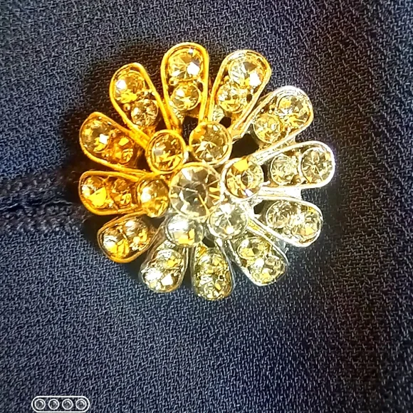 Tally Taylor Navy Blue Two-Piece Suit - Picture 4 of 16